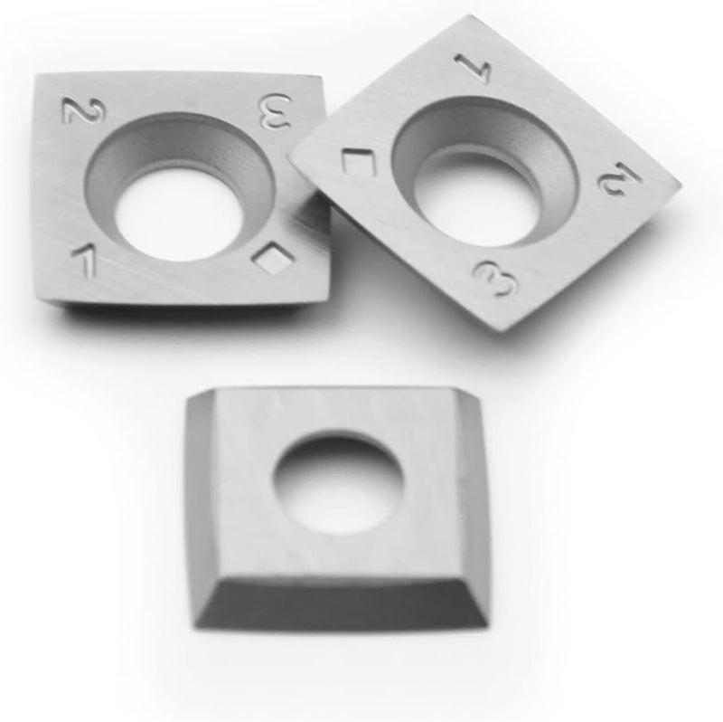 CDBP 15mm Square with 4" Radius Carbide Inserts Cutters 15×15×2.5mm-R100 Replacement for Woodworking Fits Helical Spiral Cutterheads or Planers Cutterblocks, 10 PCS - Image 3